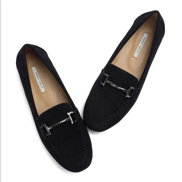 black penny loafers women
